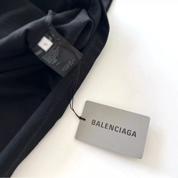 Balenciaga BB Pixel Logo Tee - Picture 10 of 11